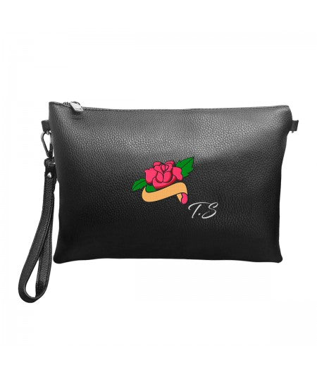 Pochette Piatta Nera