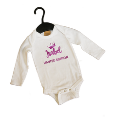 Body neonato maniche lunghe LIMITED EDITION