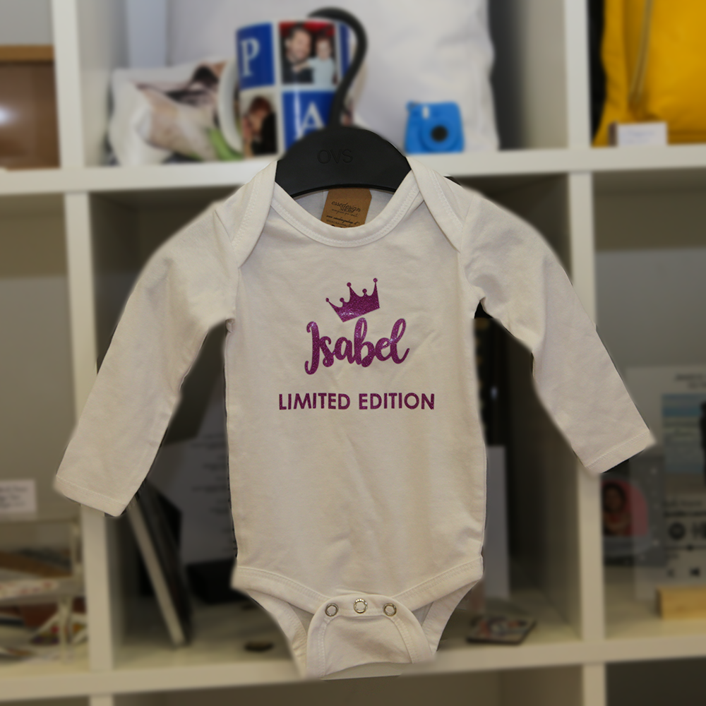 Body neonato maniche lunghe LIMITED EDITION