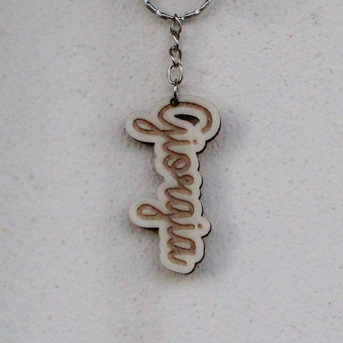 Portachiavi nome personalizzato