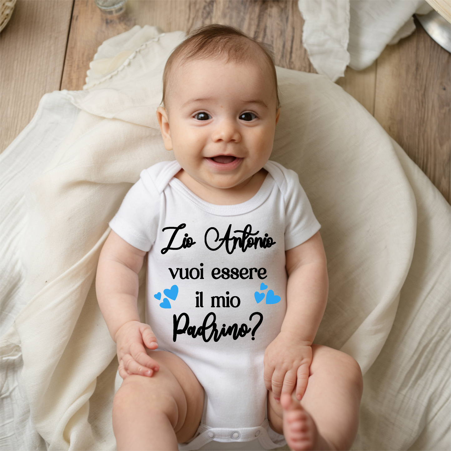 Body Neonato Padrino e Madrina