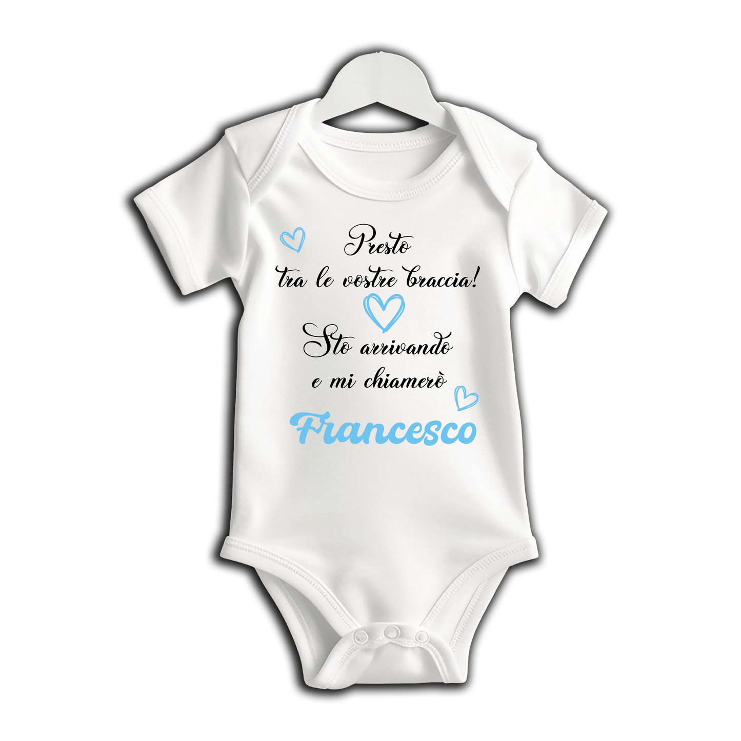 Body Neonato Personalizzato con Nome