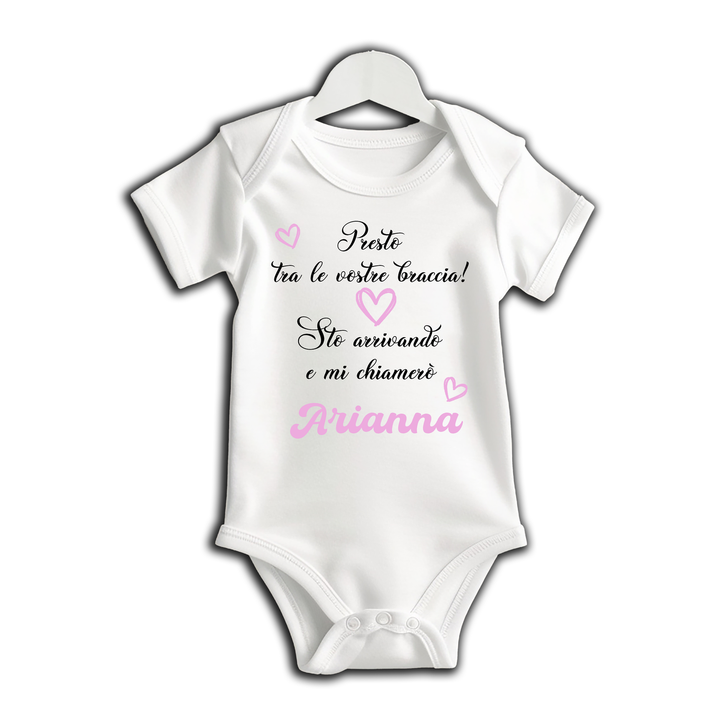 Body Neonato Personalizzato con Nome
