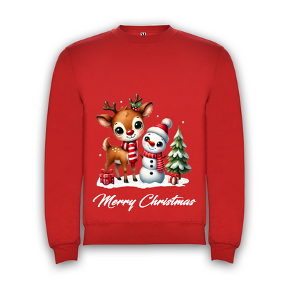 Felpa Xmas Rossa