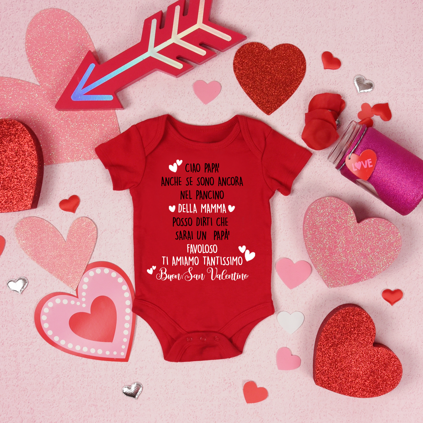 Body Papà Valentine