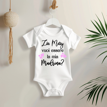 Body Neonato Padrino e Madrina