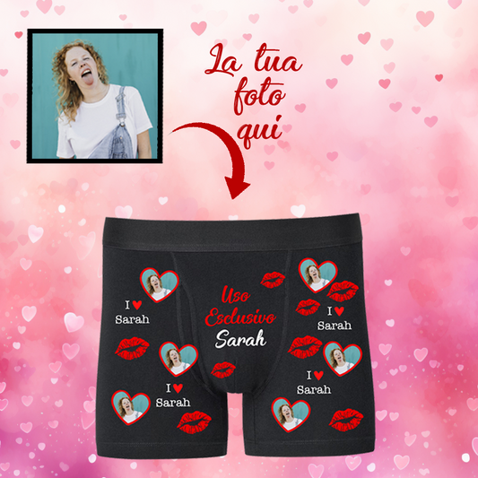 BOXER UOMO PERSONALIZZATO SAN VALENTINO