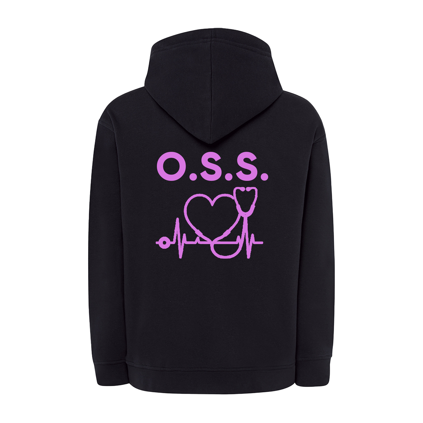 Felpa Zip OSS con nome