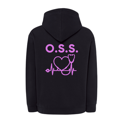 Felpa Zip OSS con nome