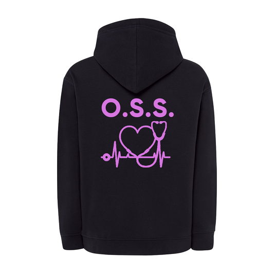 Felpa Zip OSS con nome