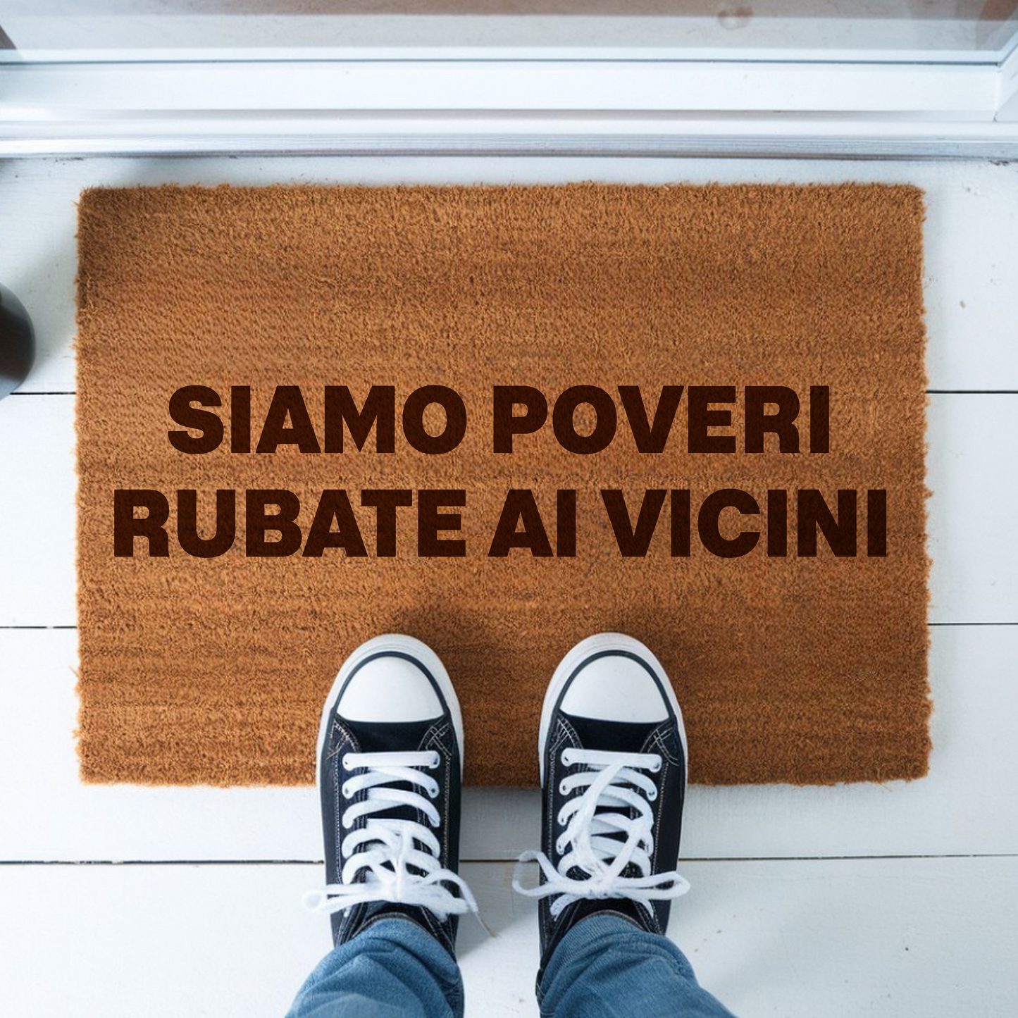 Zerbino in cocco personalizzato