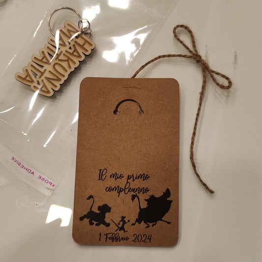 50 pz Confezioni Portachiavi