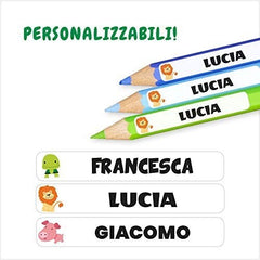 150pz Etichette Scuola